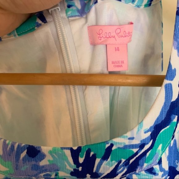 NEW LILLY PULITZER Ashlyn Shift in Elephant Appeal 14 - Picture 7 of 8